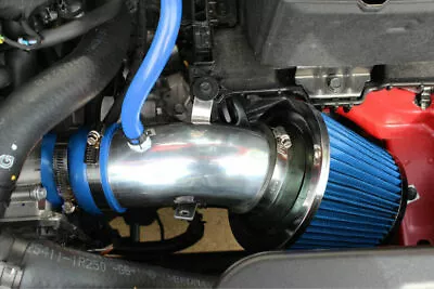 BCP BLUE For 2011-17 Veloster Accent Elantra 1.6L 1.8L Air Intake Kit +Filter • $40.49