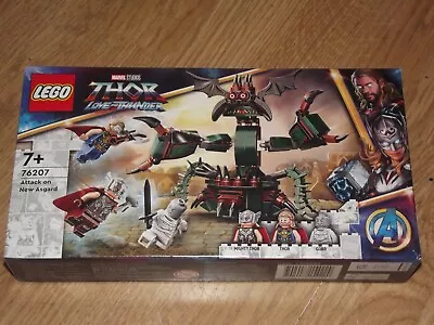 £13.99 • Buy Lego 76207 Marvel Studios Thor Love And Thunder   Attack On Asgard   Set * New 