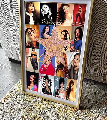 Selena Quintanilla The Queen Of Tex Mex Poster 80s 90s Music Gifts • $18.99