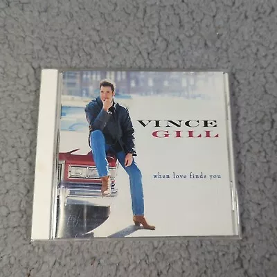 When Love Finds You By Vince Gill (CD 1994) • $4.19