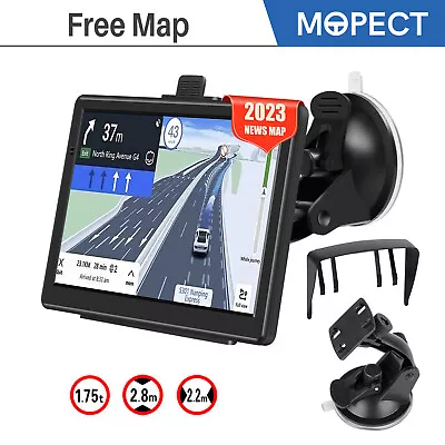 128MB Upgrade 7  GPS Navigator Black Style Navigator Sunshade Free AU Map 8GB FM • $68.99