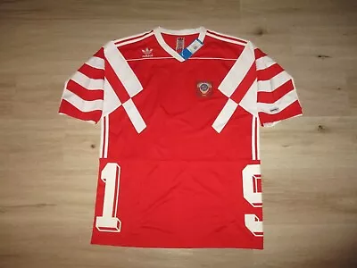 £120 • Buy Adidas USSR Vintage Shirt Camiseta Oldschool CCCP Russia Trikot CLIMALITE
