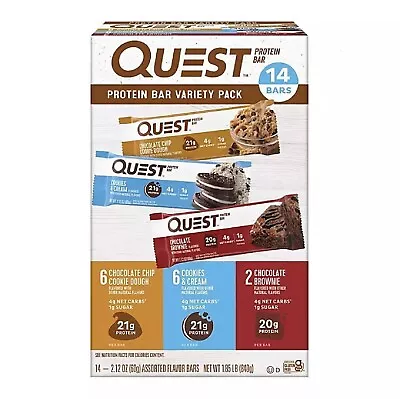 Quest Protein Bar Variety Pack (14 Ct.) • £40.28