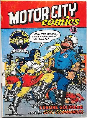 Motor City Comics #1 R. Crumb 1969 1st Printing Fine- • $250