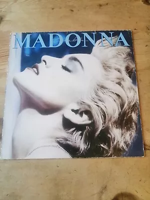 Madonna True Blue Vinyl Record LP Album Stereo 1986 Rock Pop WX54 / 925 442-1 • £6