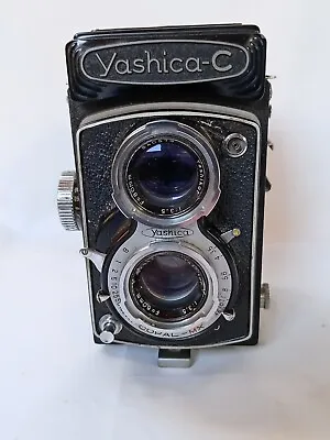 Vintage Yashica-C 6x6 120 Analogue TLR Camera 80mm F/3.5 Mx Copal • £100