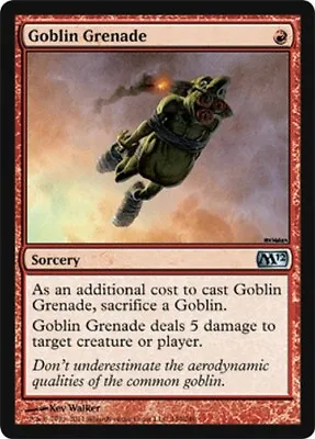 Goblin Grenade ~ Magic 2012 [ Excellent ] [ Magic MTG ] • £2.98