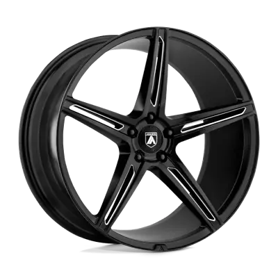 20X8.5 Asanti Black ABL-22 ALPHA 5 5X4.5 38MM GLOSS BLACK MILLED • $364