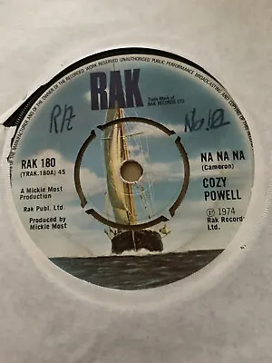 Cozy Powell-Na Na Na-RAK 180-Vinyl-7 -Single-Record-45-1970s • £2.50