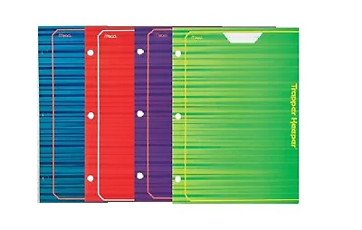$18.50 • Buy Mead Trapper Keeper Portfolio Four (4) Folders, Multi-Color, 9-3/8  X 12 