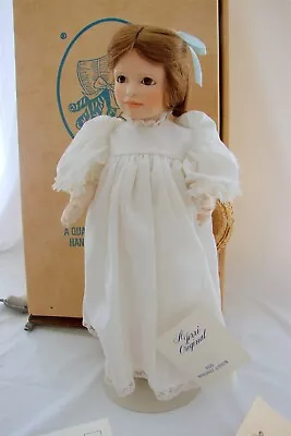 Vintage Margaret O'Brien Doll By Jerri McCloud Porcelain New Ltd Ed 108/300 • $180
