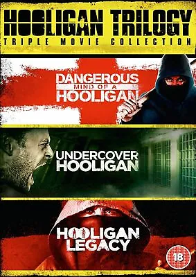 Hooligan Collection Box Set DVD Gift Idea Undercover Legacy And Dangerous Mind • £4.99