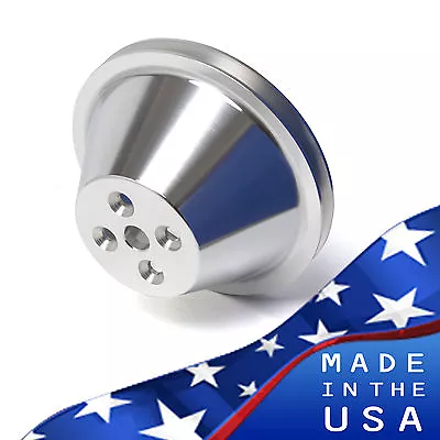 $69.95 • Buy Billet Aluminum Small Block Chevy Water Pump Pulley 1 Groove SWP 350 Short SBC