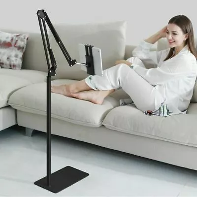 Adjustable Tablet/iPad/Phone Floor Stand Holder Universal 360 - Hold 3.5 -12.9'' • £24.95