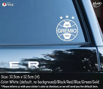 GREMIO Stickers Reflective Car Decals Football Club Stickers Best Gifts • $8.99