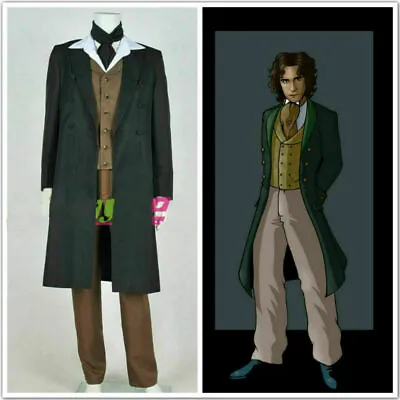 £58.80 • Buy Doctor Who 8th Dr Paul McGann Cosplay Costume Suit Outfit Halloween Costume A451