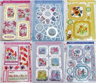 £1.29 • Buy Hunkydory Floral Fantasia Toppers & Concept Card Part 1 Pick ED P&P Discounts