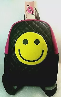 Luv Betsey By Betsey Johnson Smiley Face Girls Backpack - NEW W/ TAGS • $39.95