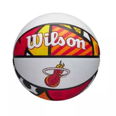 Miami Heat X Wilson X Romero Britto Artist Limited Edition NBA Basketball Ball • $146.25