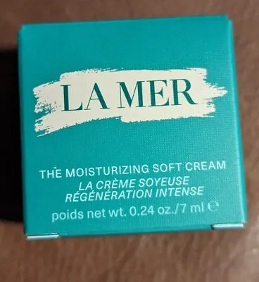 NIB La Mer Creme De La Mer The Moisturizing Soft Cream 7ml Deluxe Travel Size • $21.99