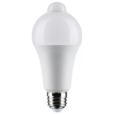 Motion Sensor Activated Light Bulb LED 120V 12W =75W A19 E26 5000K Natural Light • $10.99