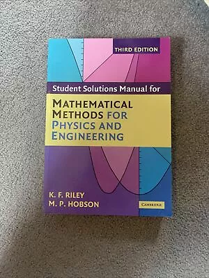 Mathematical Methods For Physics And Engineering • £10