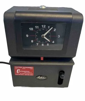 Lathem 2121 Vintage Time Clock Recorder Punch W/ Key • $150