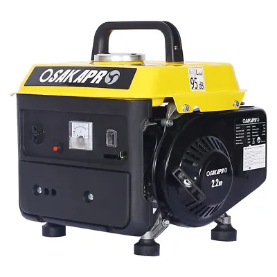 Portable Generator 900 Watt Super Quiet Gas Powered Generator RV Home Camping  • $206.98