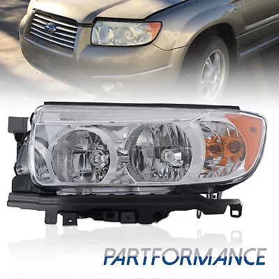 For 2006-2008 Subaru Forester Headlight Headlamp Driver Left Side 84001SA471 • $127.99