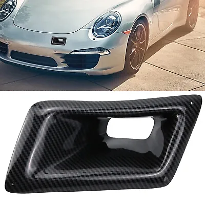 USA For Nissan 350Z Z33 03-09 Carbon Fiber Left Bumper Air Vent Intake Duct Trim • $25