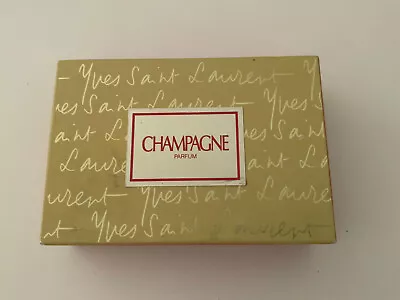 Vintage Yves Saint Laurent Champagne Parfum - Gift Box Only • £3.99