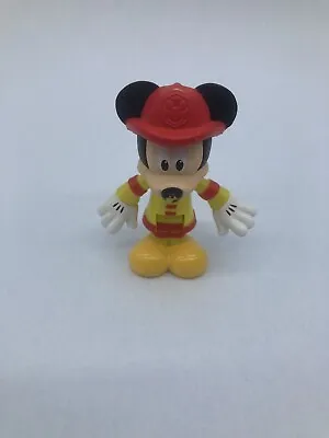Disney Jr Mickey Mouse Clubhouse Firefighter Figure 3  With Standard Mickey • $7.36