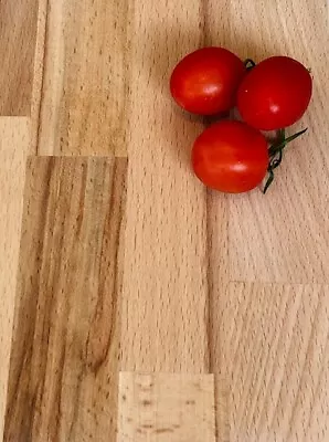 BLACK FRIDAY SALE Cheapest Solid Real Beech Wood Kitchen Worktop 2M 3M 4M BAR • £164