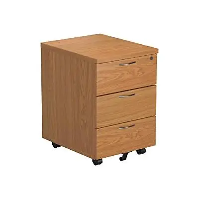 Office Hippo Heavy Duty 3 Drawer Mobile Pedestal Storage Cabinet Office • £188.99