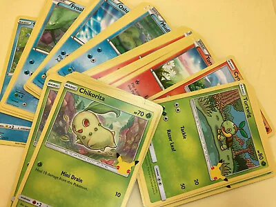 $1.29 • Buy Non-Holo Pokemon 25th Anniversary Mcdonalds Promo /25 ($2 Minimum Order Required