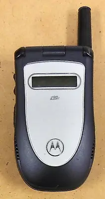 Motorola I Series I90c - Blue And Silver ( Nextel ) IDEN PTT Cellular Flip Phone • $28.89