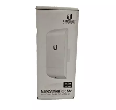 Ubiquiti Networks NanoStation LOCOM2 2.4 Ghz Airmax Wireless Access Point • $55