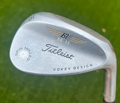 Titleist Vokey Spin Milled Sand Wedge SW 56* 11 Bounce Wedge Steel RH Right • $30.56