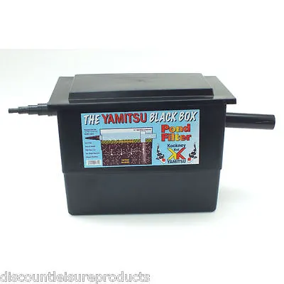 BASIC MEGA FILTER Black Box Koi//Fish Pond Filter System - Kockney Koi/Yamitsu • £62.99
