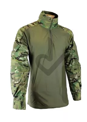 UBACS Military Camo Combat Shirt (ECD Like Multi Camo) • £13.95