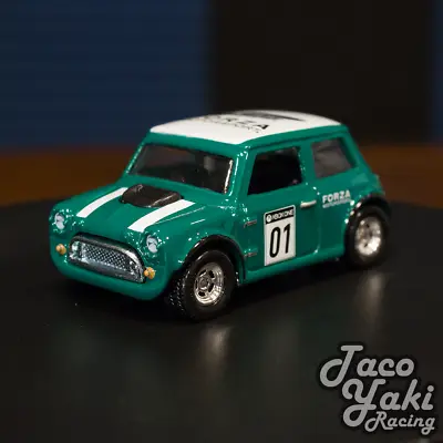 Morris Mini (Green) - Forza Motorsport - Hot Wheels Premium Loose (2018) • $9.99