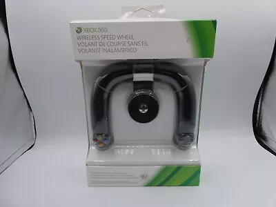 Microsoft Xbox 360 Wireless Racing Steering Speed Wheel Controller New In Box C! • $29.99