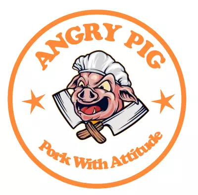 BBQ -Angry Pig - 4  Car Vinyl Decal Sticker Laptop Cup Tumbler Window Trailer • $4.49