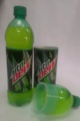 Mtn Dew 24 Oz. Bottle Hidden Secret Container Compartment Diversion Stash • $22.99