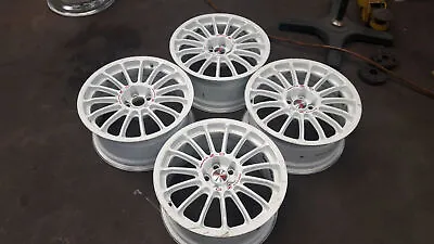 JDM 17  OZ Racing Wheels Rim For Subaru Sti Impreza Gc8 Gdb Gda Legacy Gf8 St205 • $2097.50