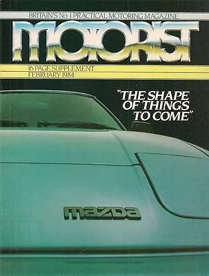 Mazda Supplement 1984 UK Market Sales Brochure 323 626 929 RX-7 Motorist  • $16.18