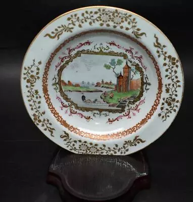 Rare Antique 18th / 19thC Coalport Worcester Chinese Meissen Style Dish • $13.26