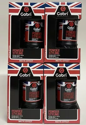 Powder Wax Gel Gabri Professional Hair Styling Matte Effect X 4 • £19.99