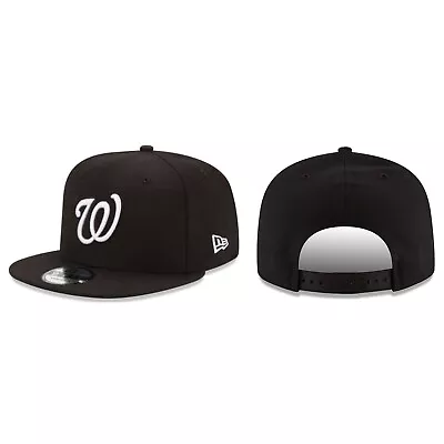 MLB - Washington Nationals 9FIFTY Adjustable Snap-Back New Era Cap - Black • $33.30