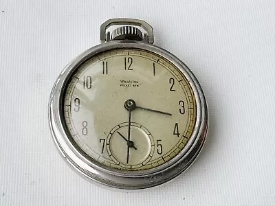 Vintage Westclox Pocket Ben Mechanical Pocket Watch 49mm Case Running • $40.50